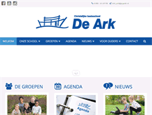 Tablet Screenshot of cbsdearkbarendrecht.nl